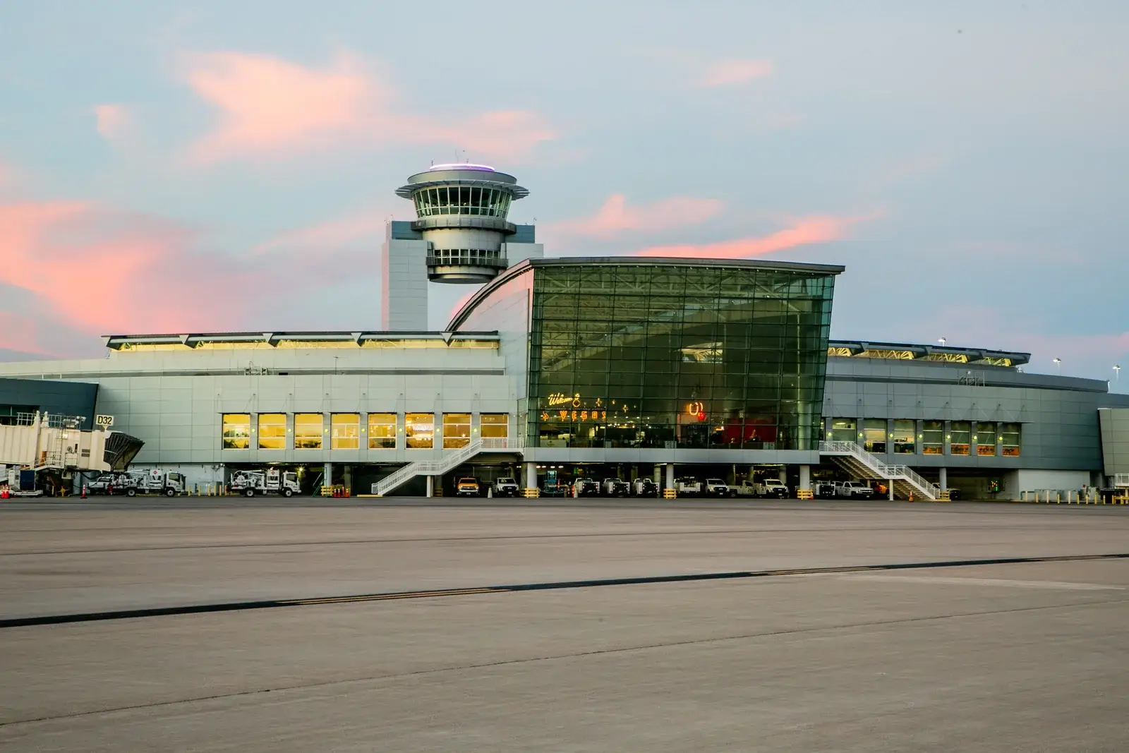 Harry Reid International Airport exterior