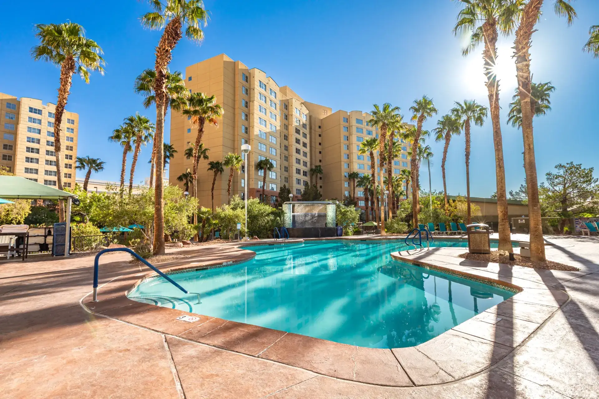 Main Pool during the day