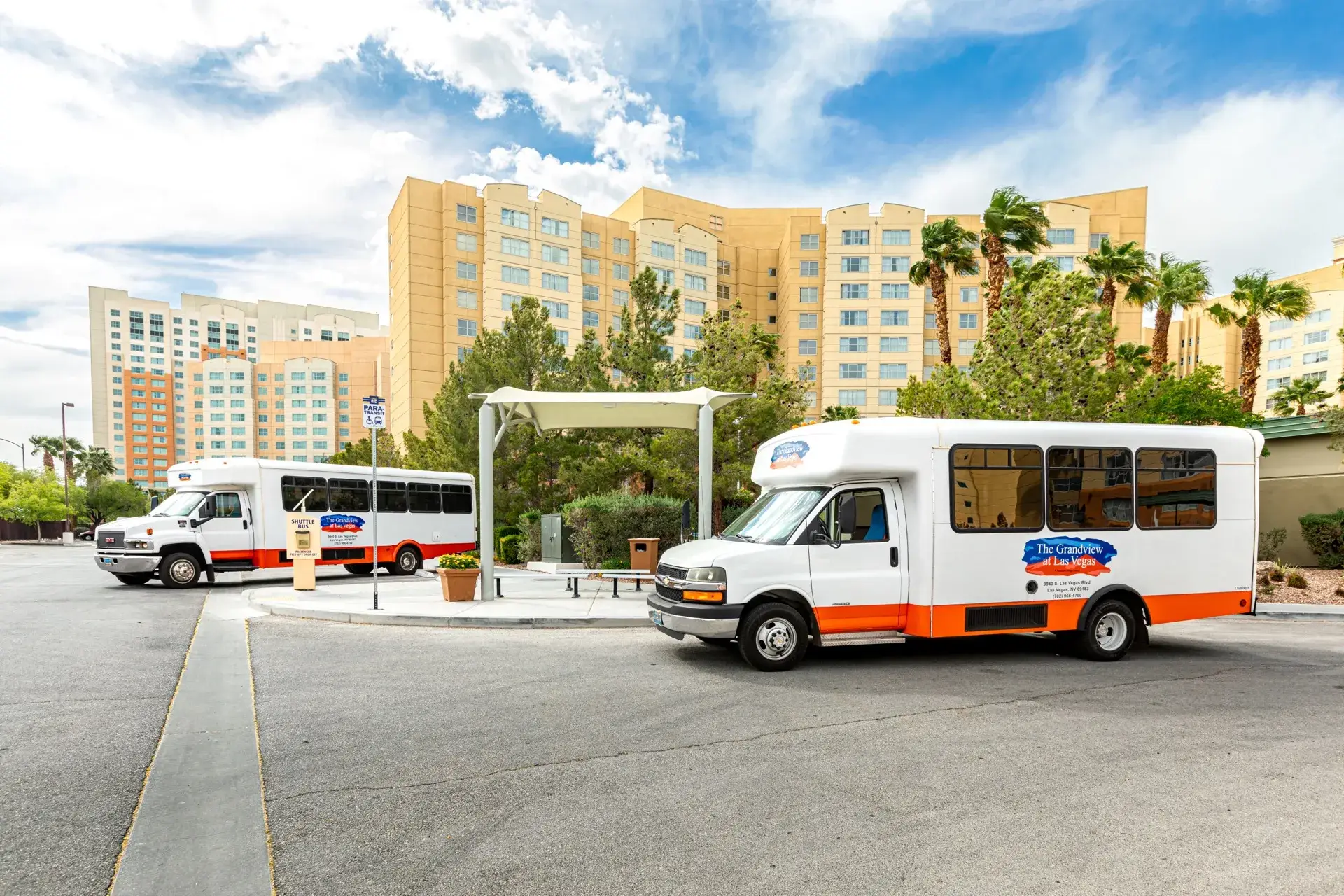 Complimentary shuttle bus to the nearest grocery store