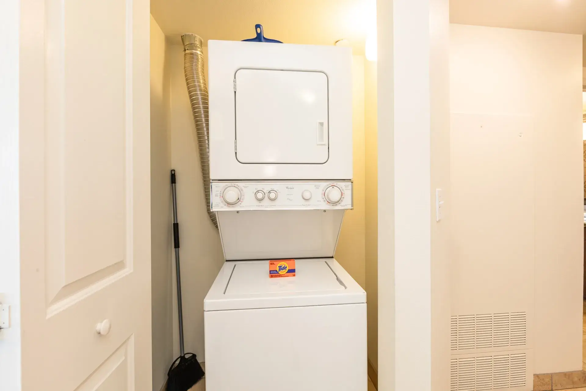 Ensuite washer and dryer